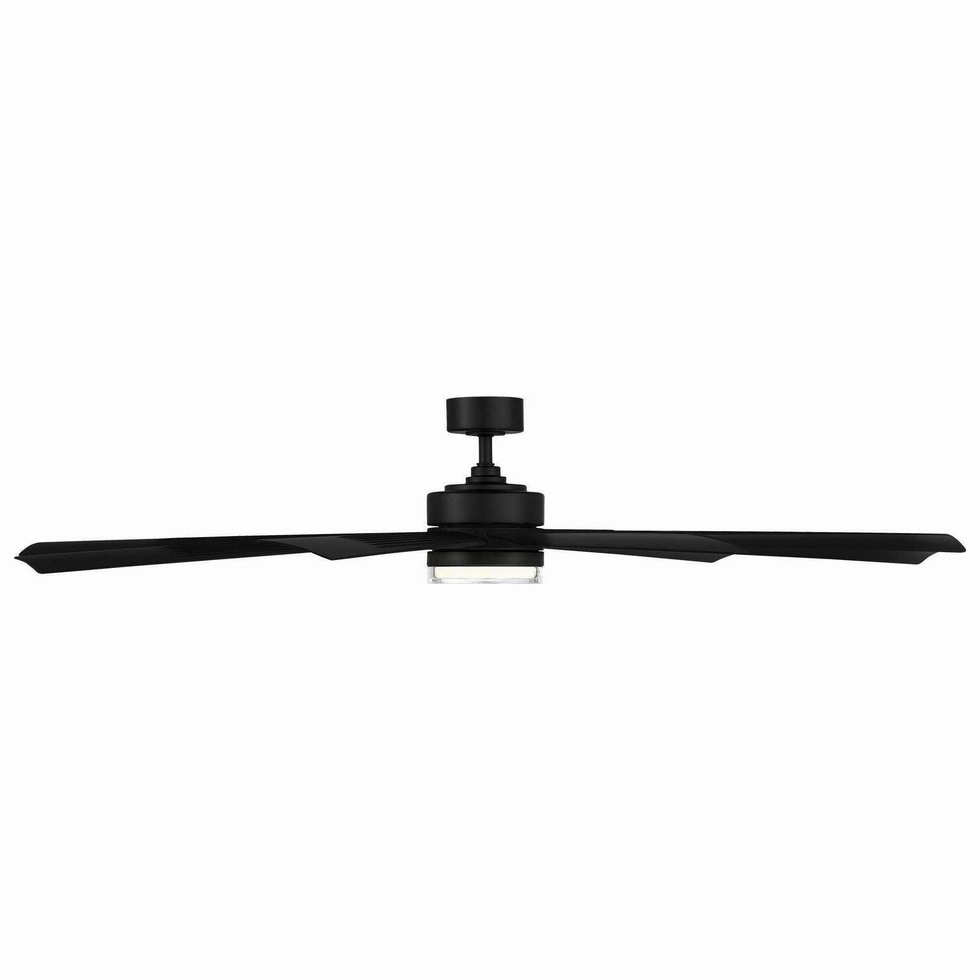 Wynd XL Indoor/Outdoor 9-Blade 72" Smart Ceiling Fan with LED Light Kit and Remote Control