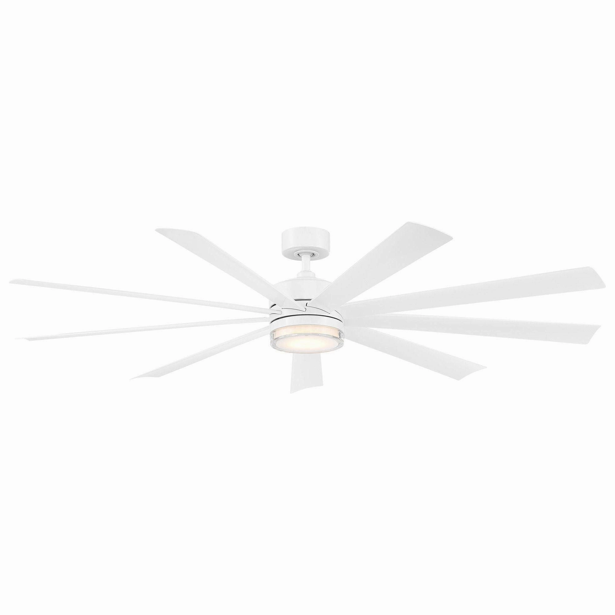 Wynd XL Indoor/Outdoor 9-Blade 72" Smart Ceiling Fan with LED Light Kit and Remote Control