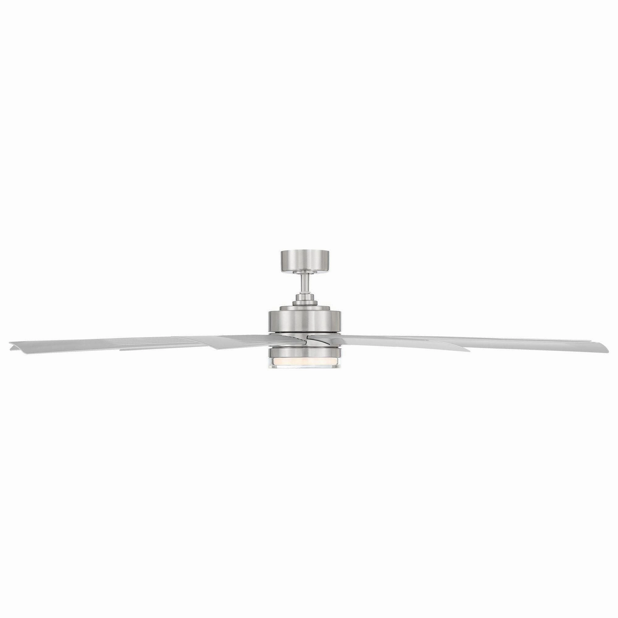Wynd XL Indoor/Outdoor 9-Blade 72" Smart Ceiling Fan with LED Light Kit and Remote Control