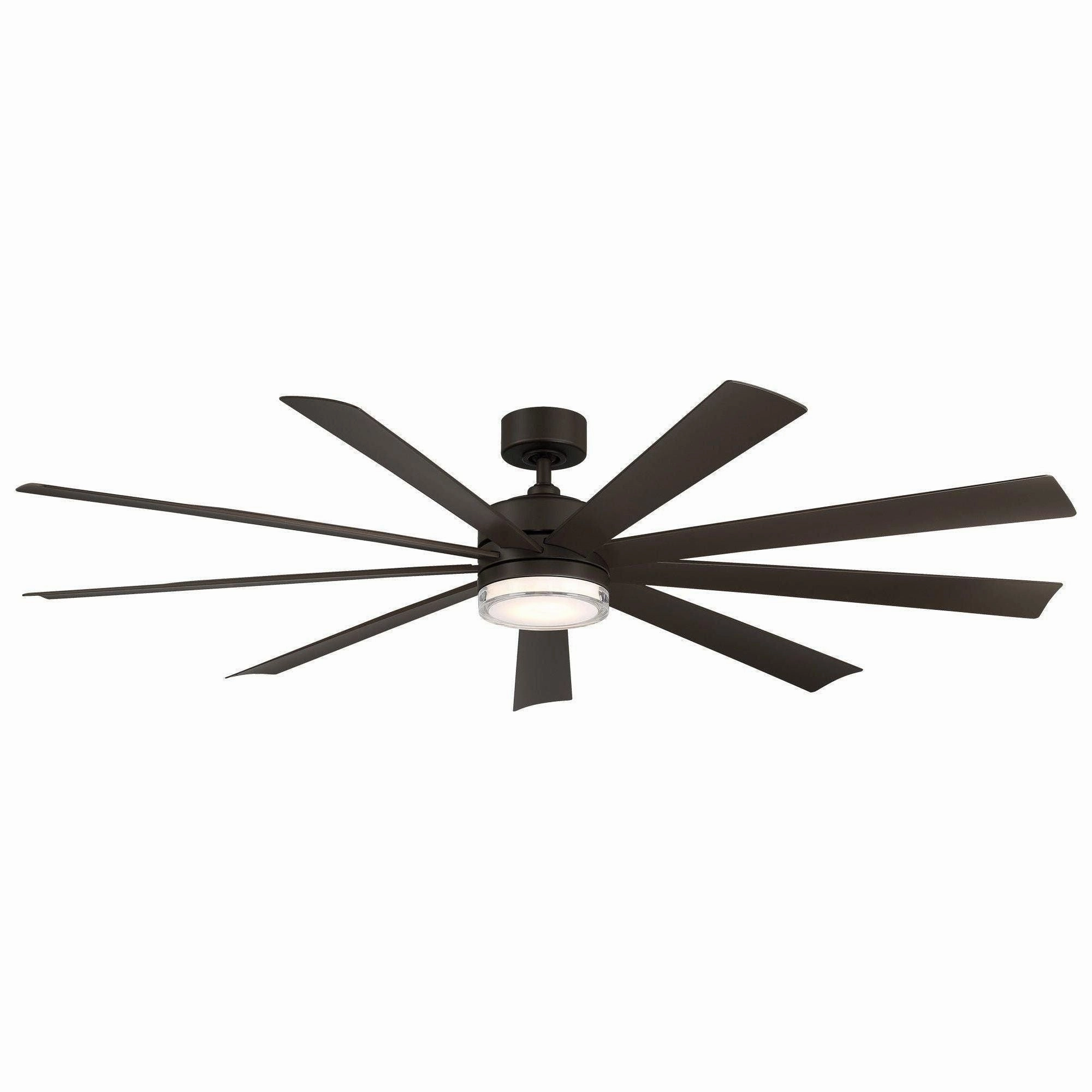 Wynd XL Indoor/Outdoor 9-Blade 72" Smart Ceiling Fan with LED Light Kit and Remote Control