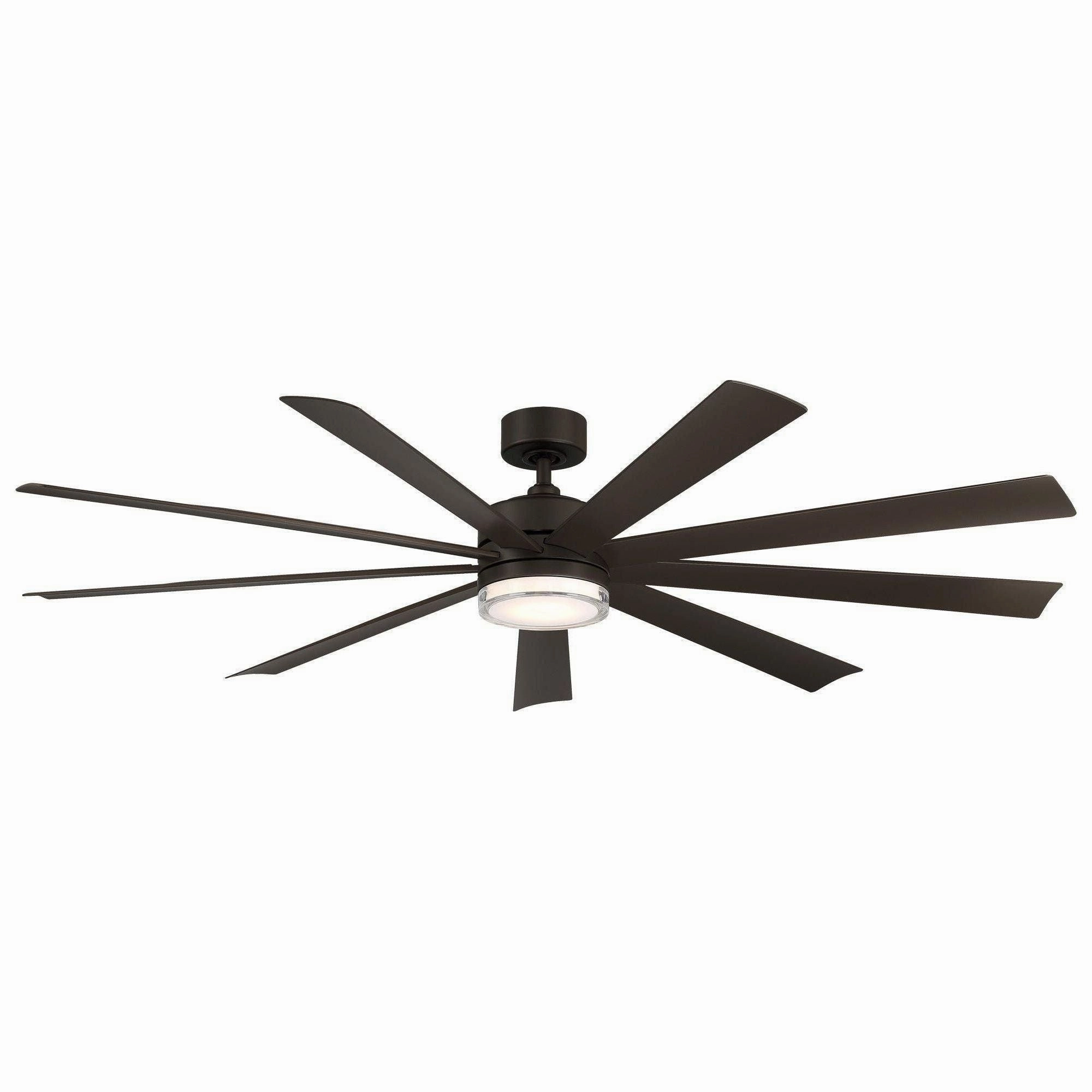 Wynd XL Indoor/Outdoor 9-Blade 72" Smart Ceiling Fan with LED Light Kit and Remote Control