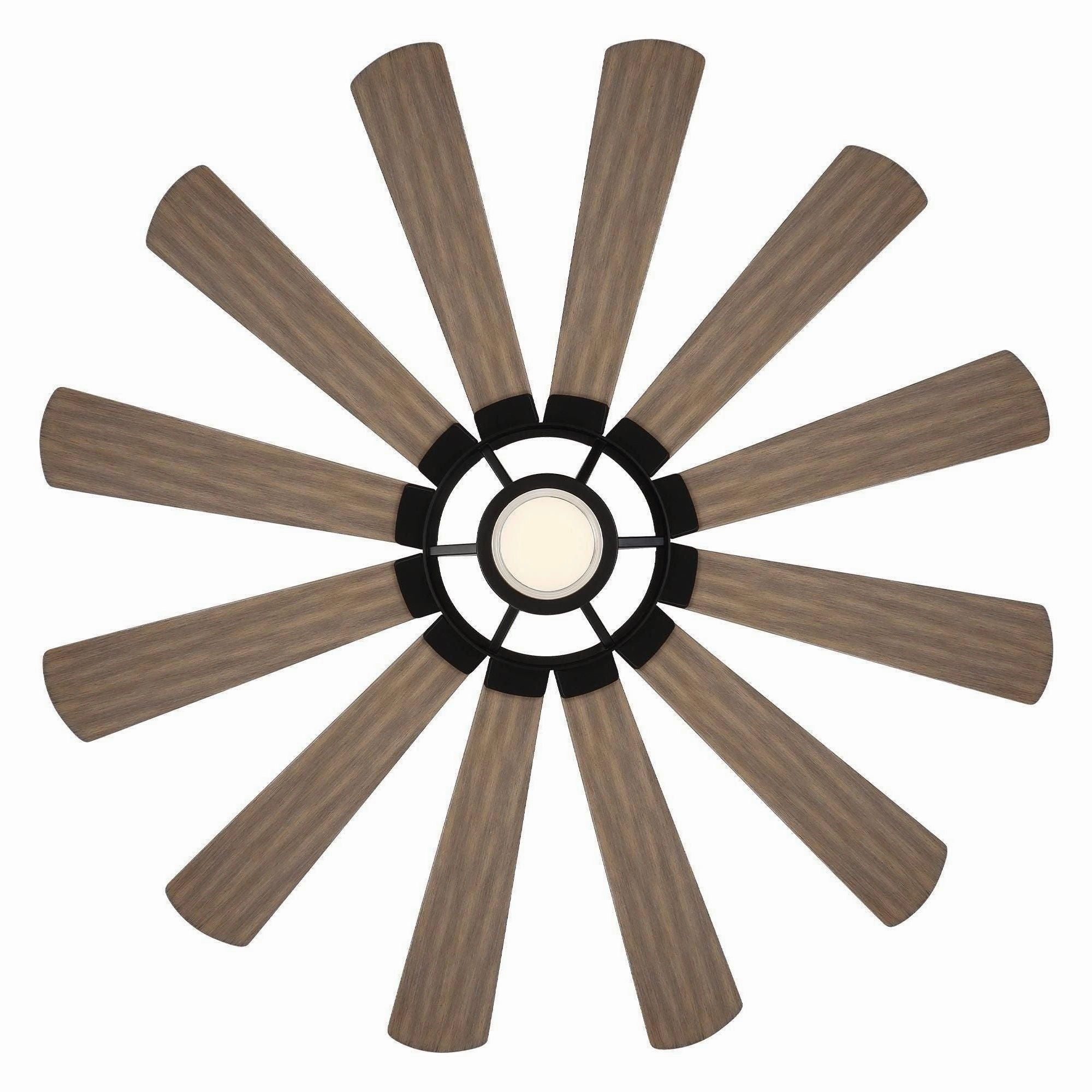 Wyndmill Indoor/Outdoor 12-Blade 65" Smart Ceiling Fan with LED Light Kit and Remote Control