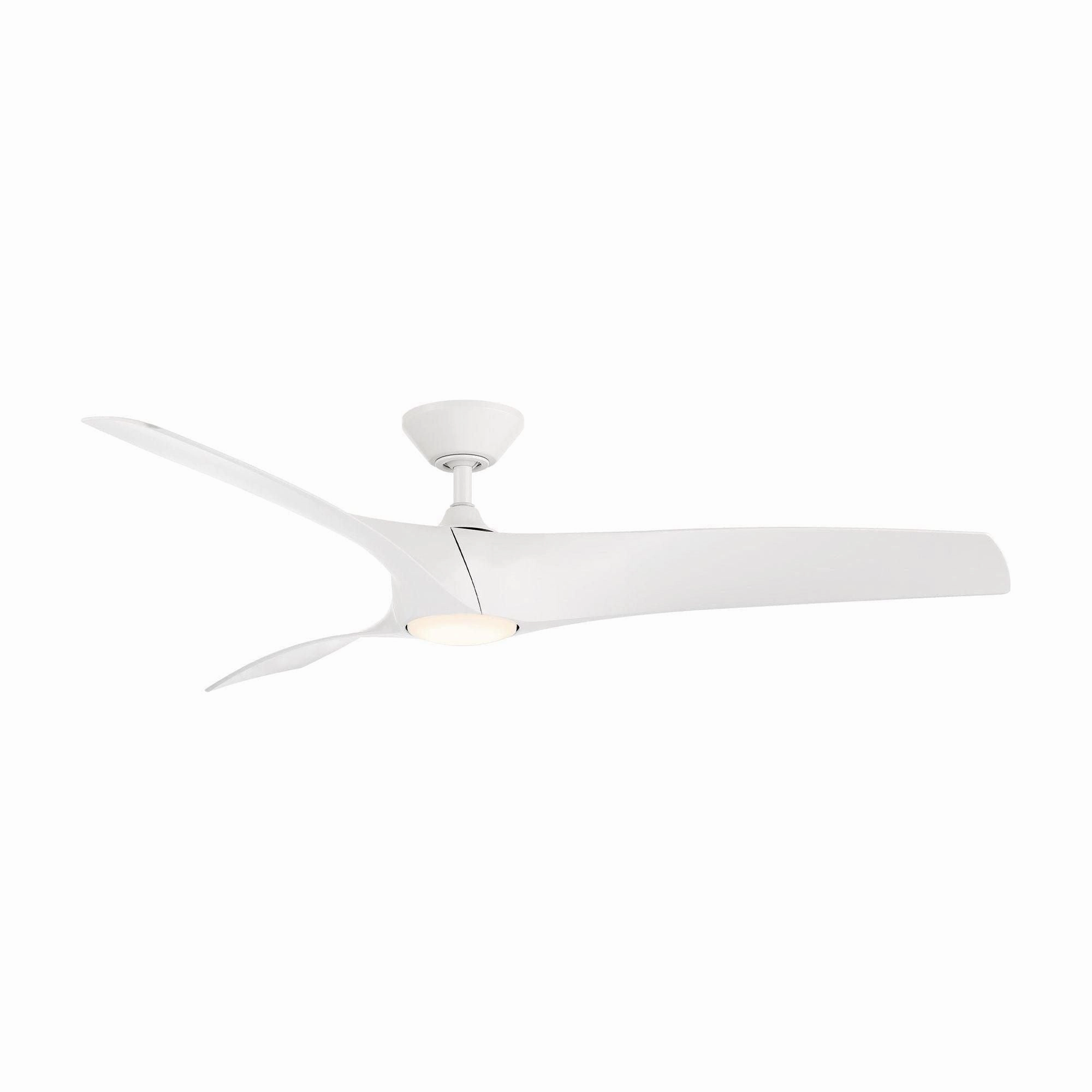 Zephyr Indoor/Outdoor 3-Blade 52" Smart Ceiling Fan with LED Light Kit and Remote Control