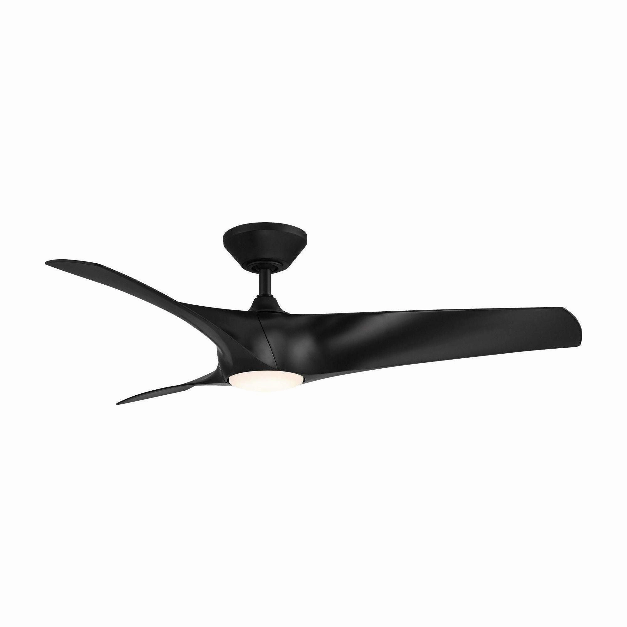 Zephyr Indoor/Outdoor 3-Blade 52" Smart Ceiling Fan with LED Light Kit and Remote Control