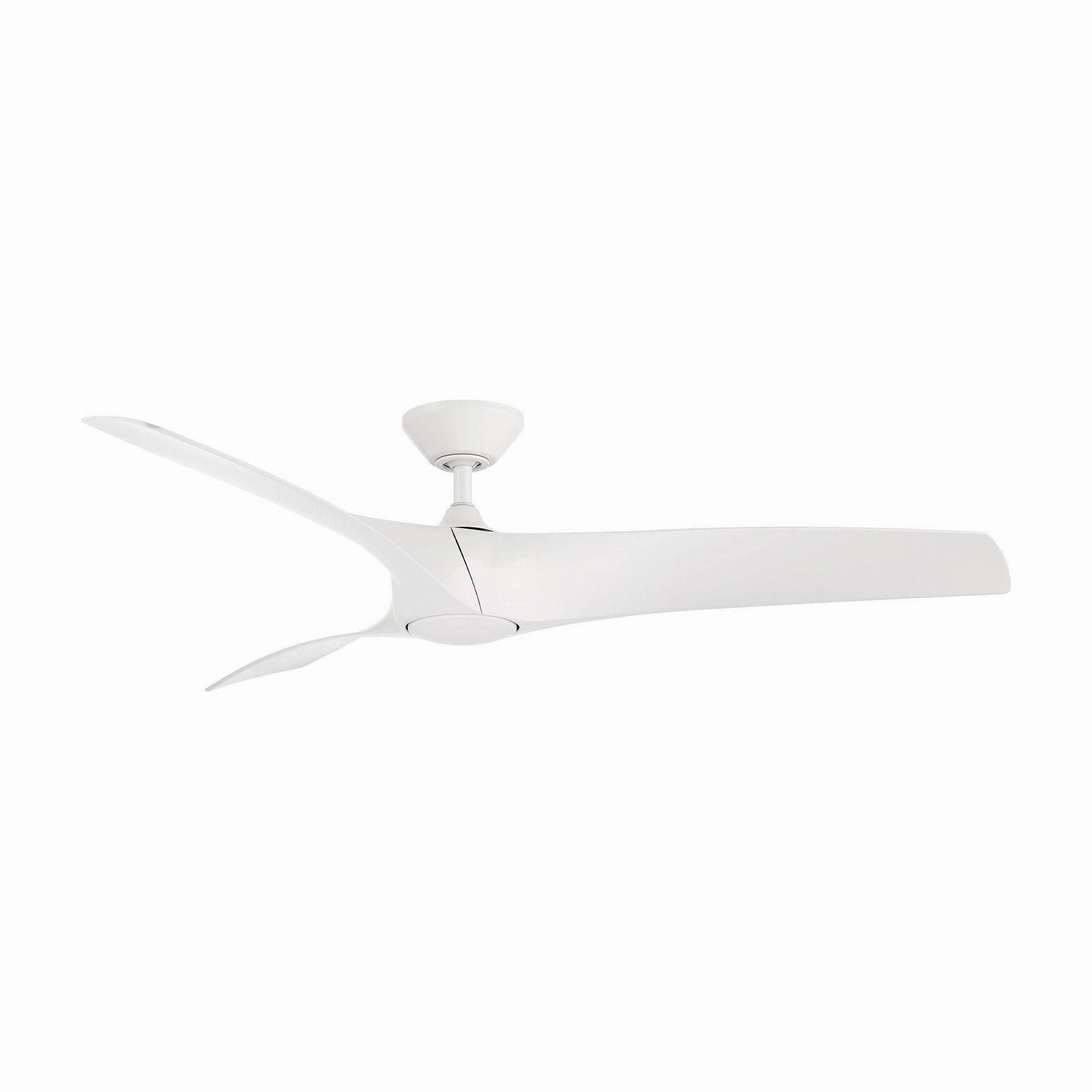 Zephyr Indoor/Outdoor 3-Blade 52" Smart Ceiling Fan with LED Light Kit and Remote Control