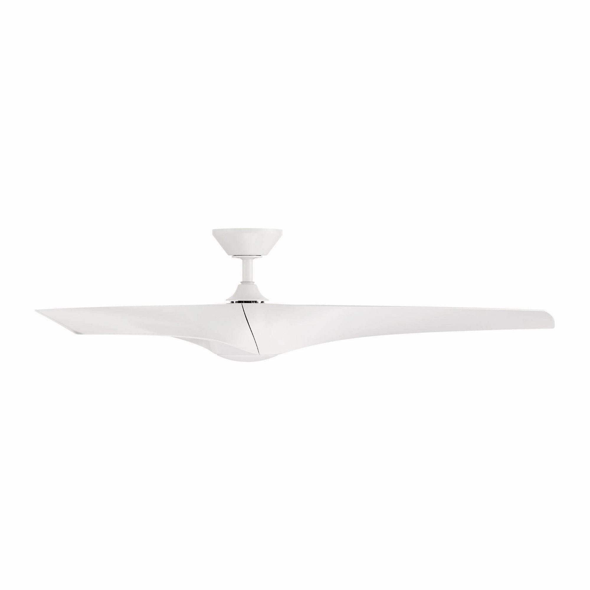 Zephyr Indoor/Outdoor 3-Blade 52" Smart Ceiling Fan with LED Light Kit and Remote Control
