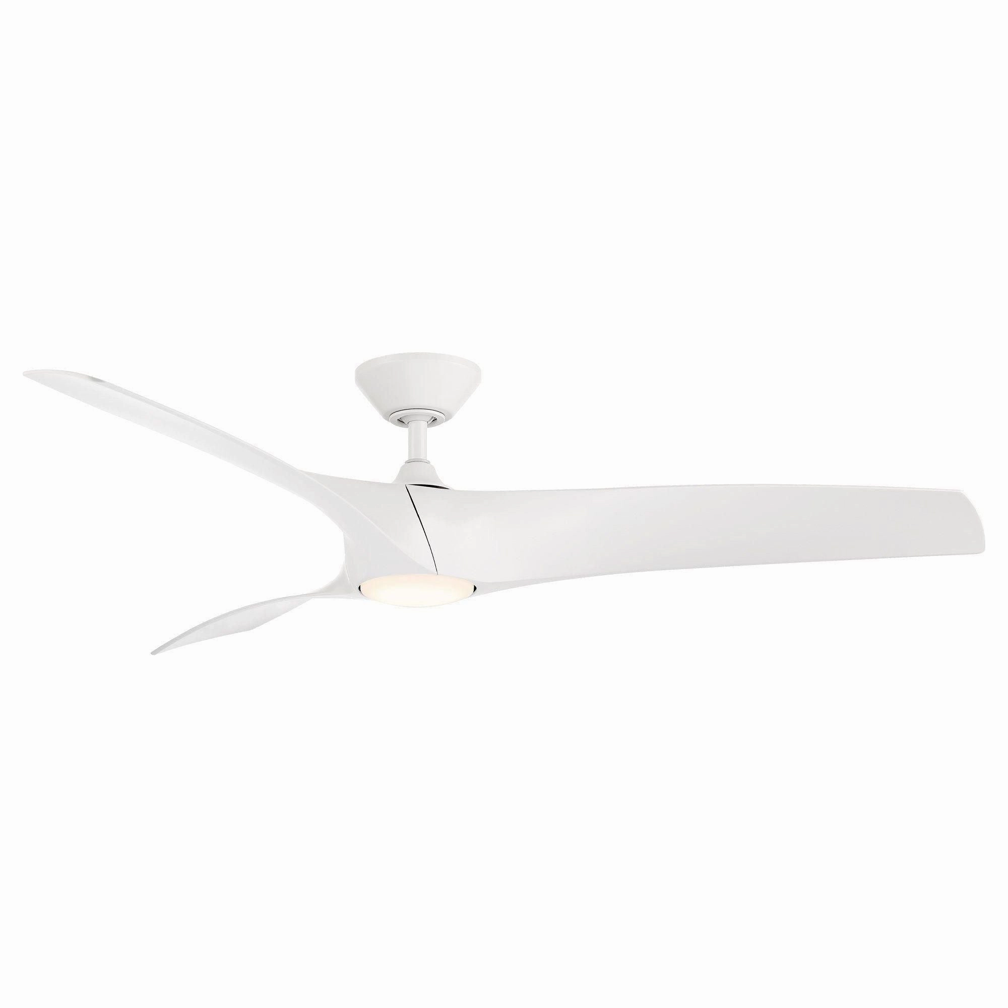 Zephyr Indoor/Outdoor 3-Blade 62" Smart Ceiling Fan with LED Light Kit and Remote Control
