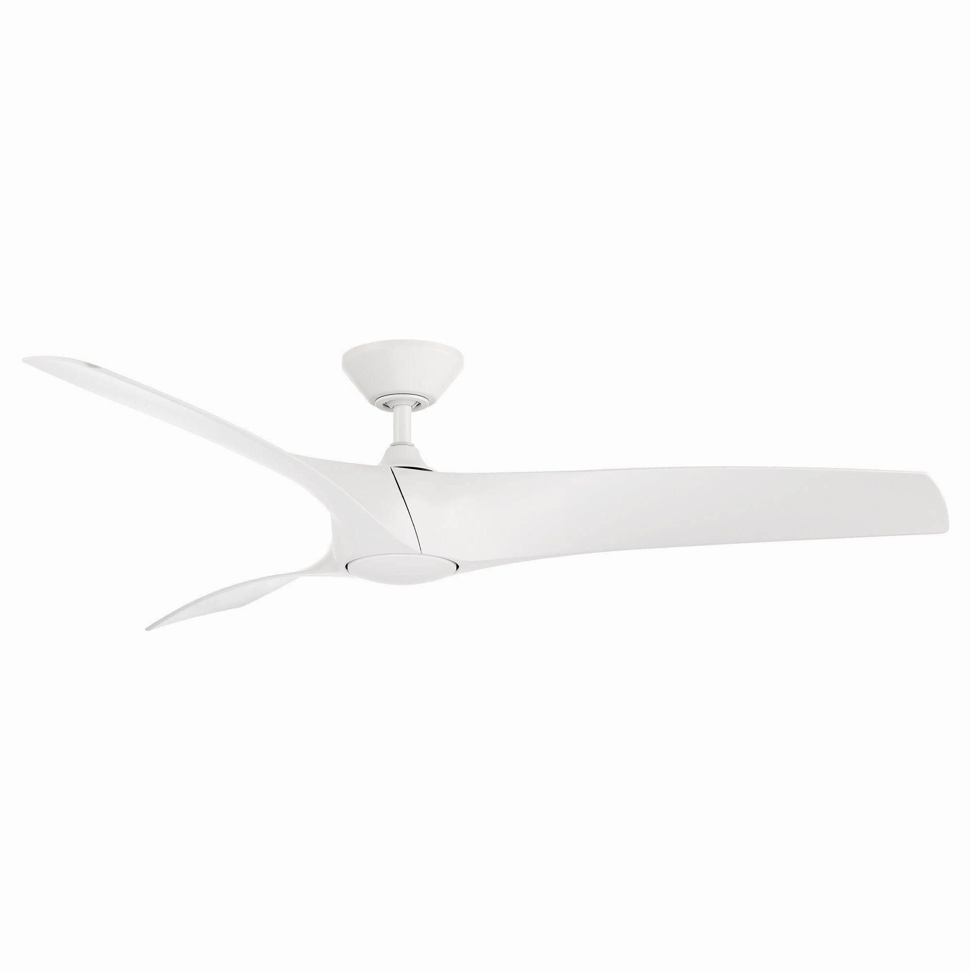 Zephyr Indoor/Outdoor 3-Blade 62" Smart Ceiling Fan with LED Light Kit and Remote Control