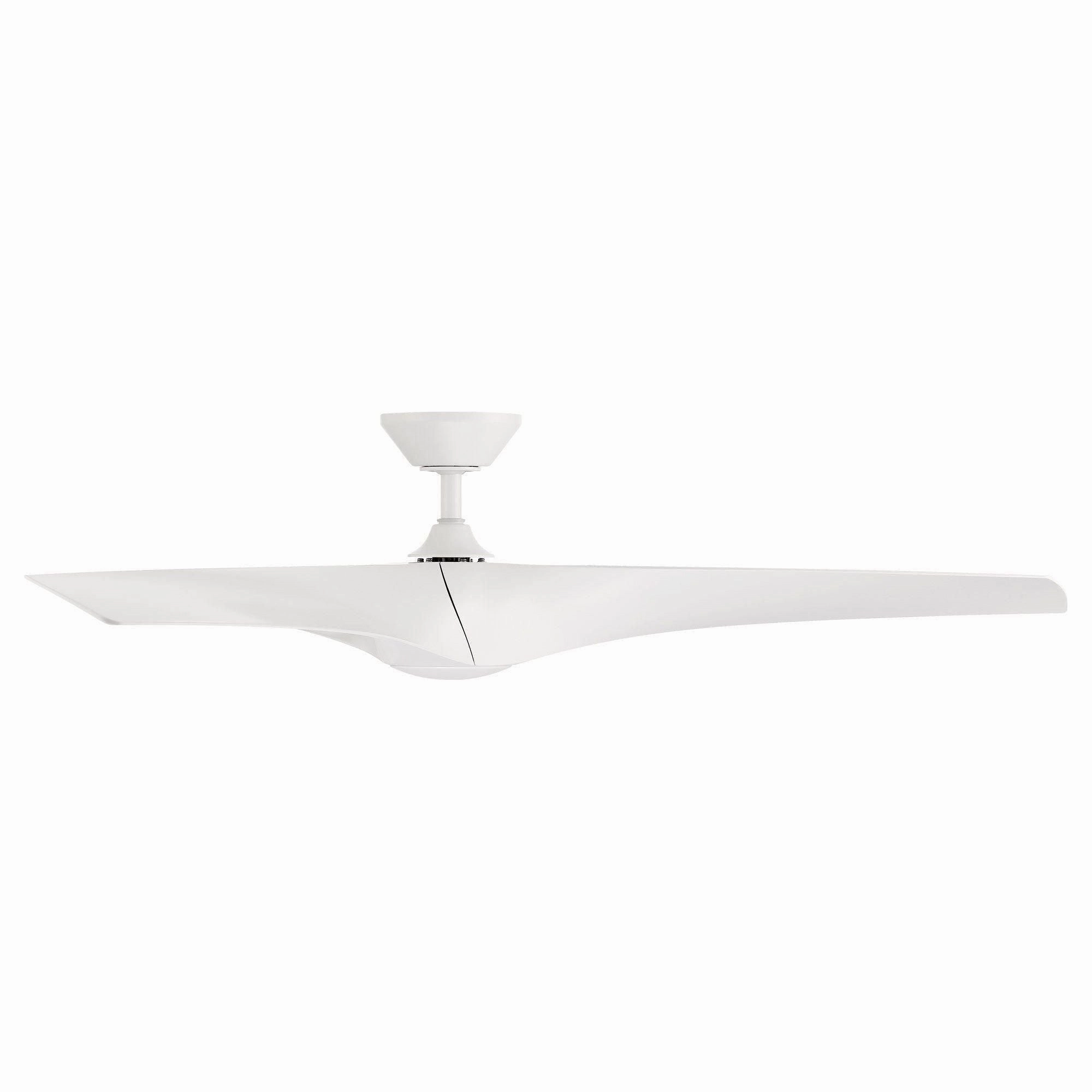 Zephyr Indoor/Outdoor 3-Blade 62" Smart Ceiling Fan with LED Light Kit and Remote Control