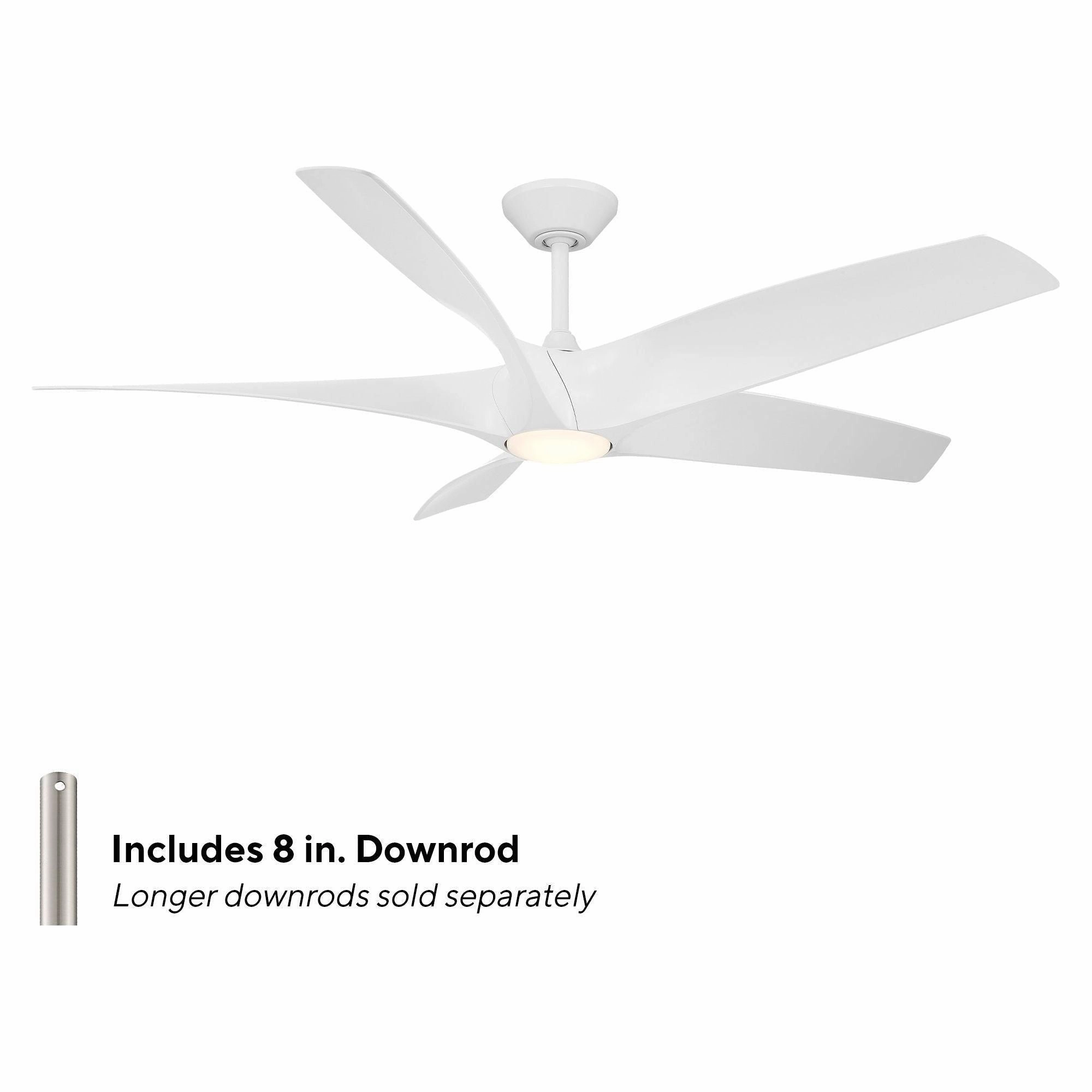 Zephyr Indoor/Outdoor 5-Blade 62" LED Smart Ceiling Fan